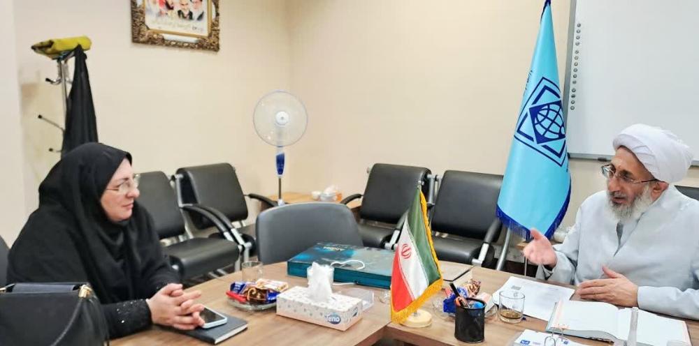 نشست ریاست نهاد مقام معظم رهبری در دانشگاههای استان با رئیس بنیاد ملی نخبگان استان قزوین